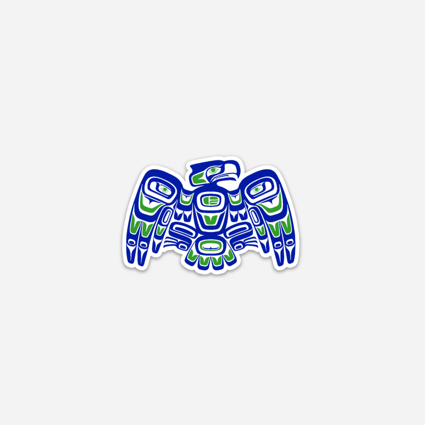 Discovery Stickers - Wholesale Sticker - Tribal Seahawk Vinyl Sticker4