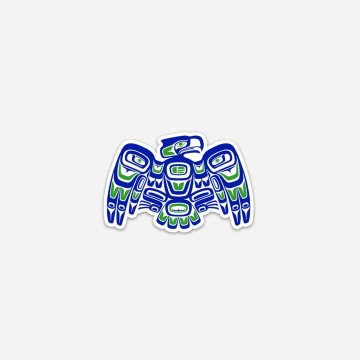 Discovery Stickers - Wholesale Sticker - Tribal Seahawk Vinyl Sticker4