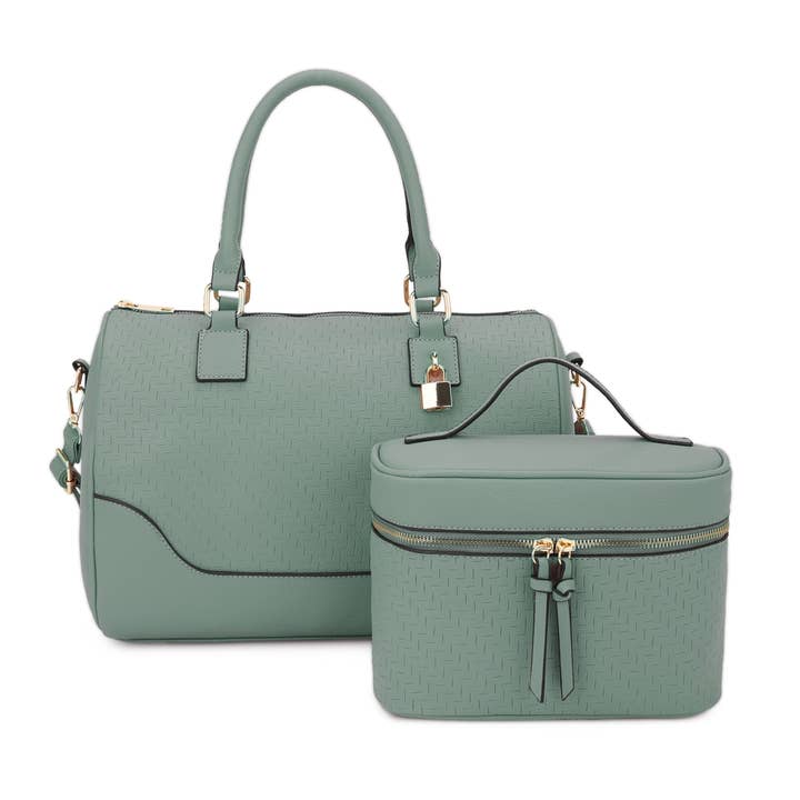 KAYLA+AVA - Wholesale Mommy & Me Sets - Makayla 2 in 1 Speedy Bag with Vanity Bag "Mommy and Me" Set