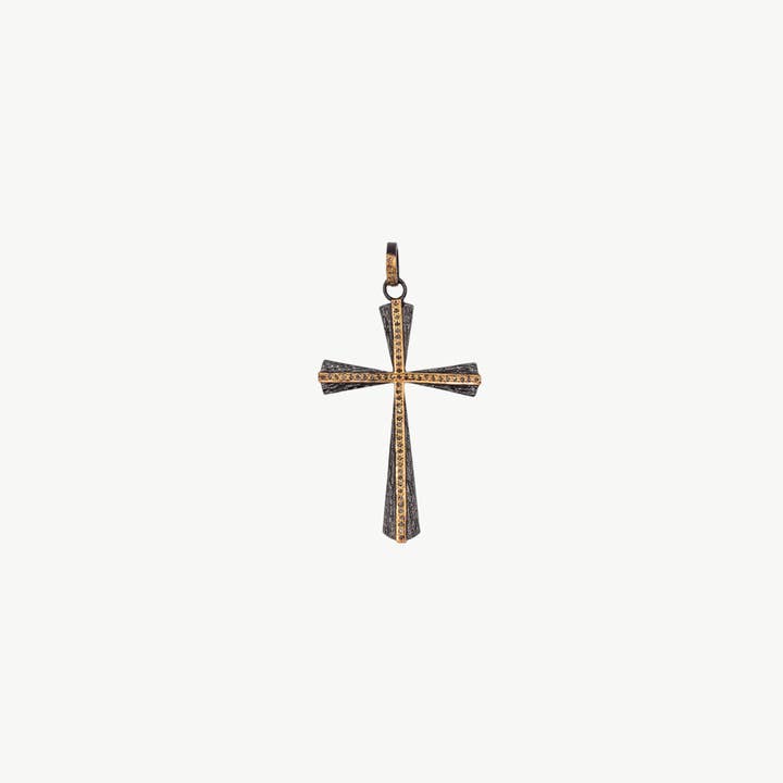 Harvest Jewels - Wholesale Pendant/Charm Necklace - Cross on Cross Pendant