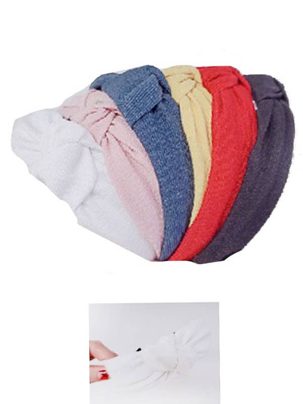 Twist Front Hard Shell Head Band for wholesale by Cap Zone