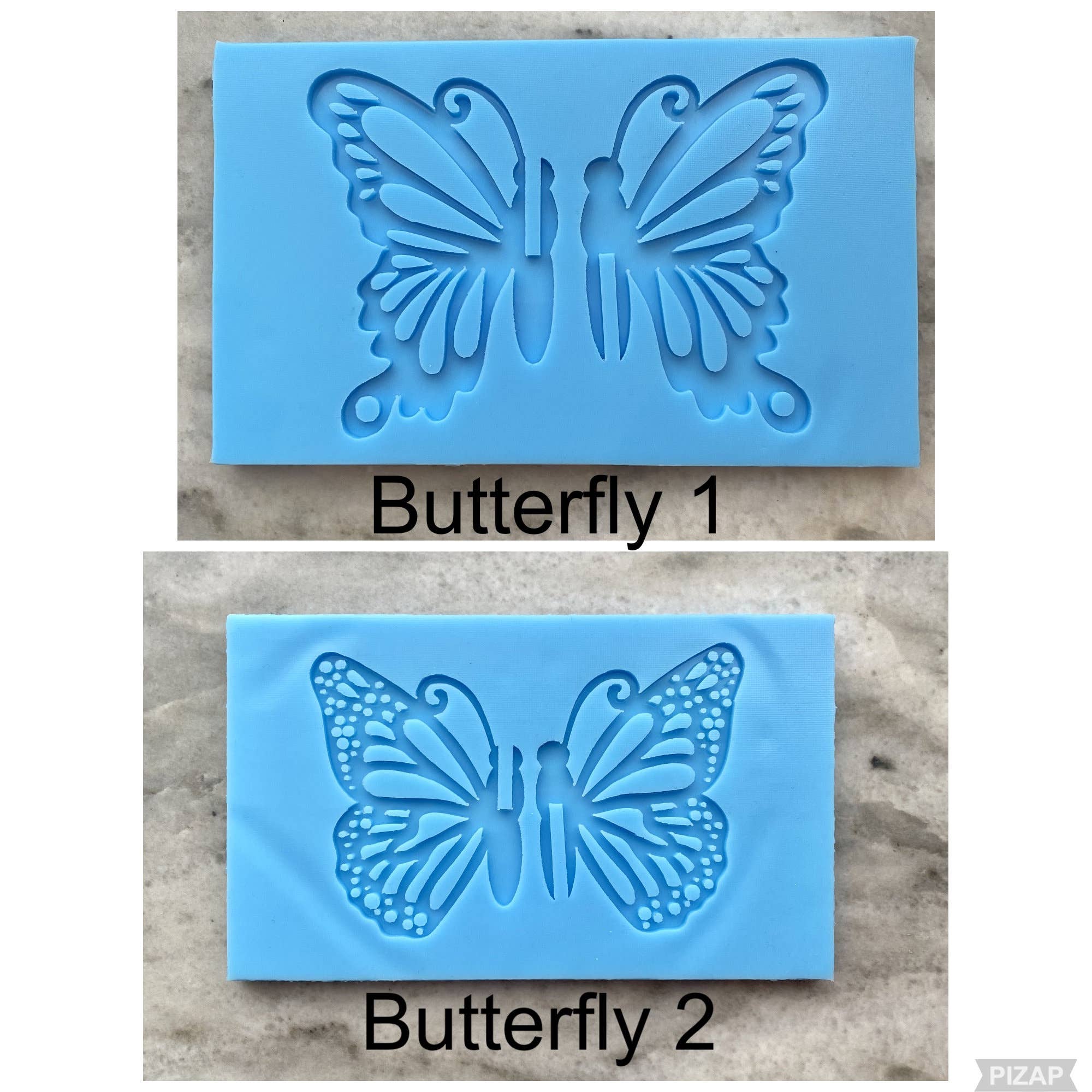 EllaRaeMouldsVinyls - Wholesale Craft Supplies - 3D Butterfly Silicone Mould1