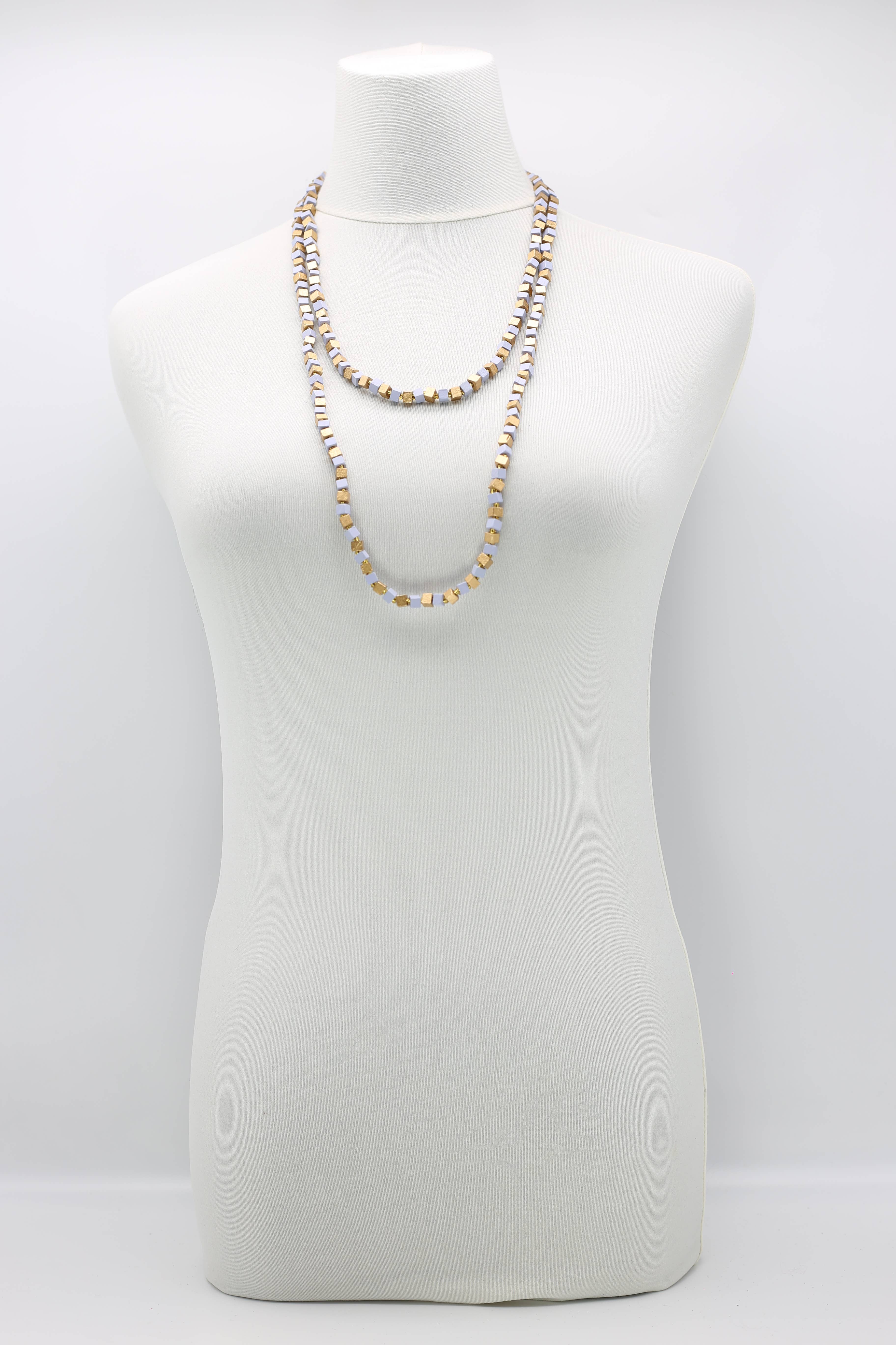 Jianhui London – Engroshandel Perlehalskæde – Den næste Pashmina halskæde Træperler - Mosaic Art80