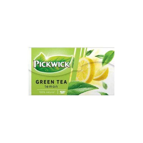 Enjoy Better Coffee & Tea - Wholesale Tea Bags - Pickwick Green Tea with Lemon 20 tea bags0