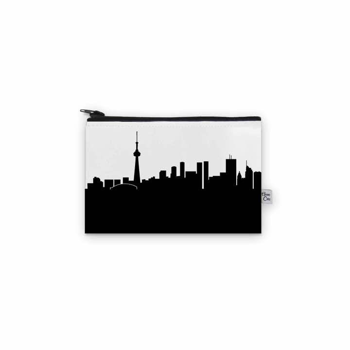 Anne Cate – wholesale Coin purse – Women’s – Toronto ON Canada Skyline Canvas Mini Purse