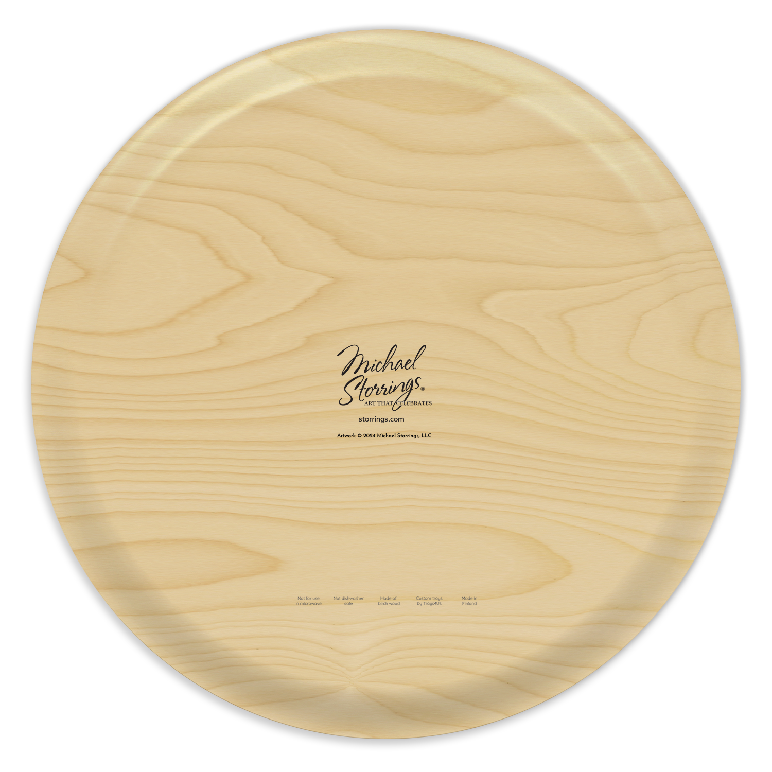 Trays4Us - Wholesale Serving Tray - Winter Tray - Ski Lodge Serving Tray by Michael Storrings3