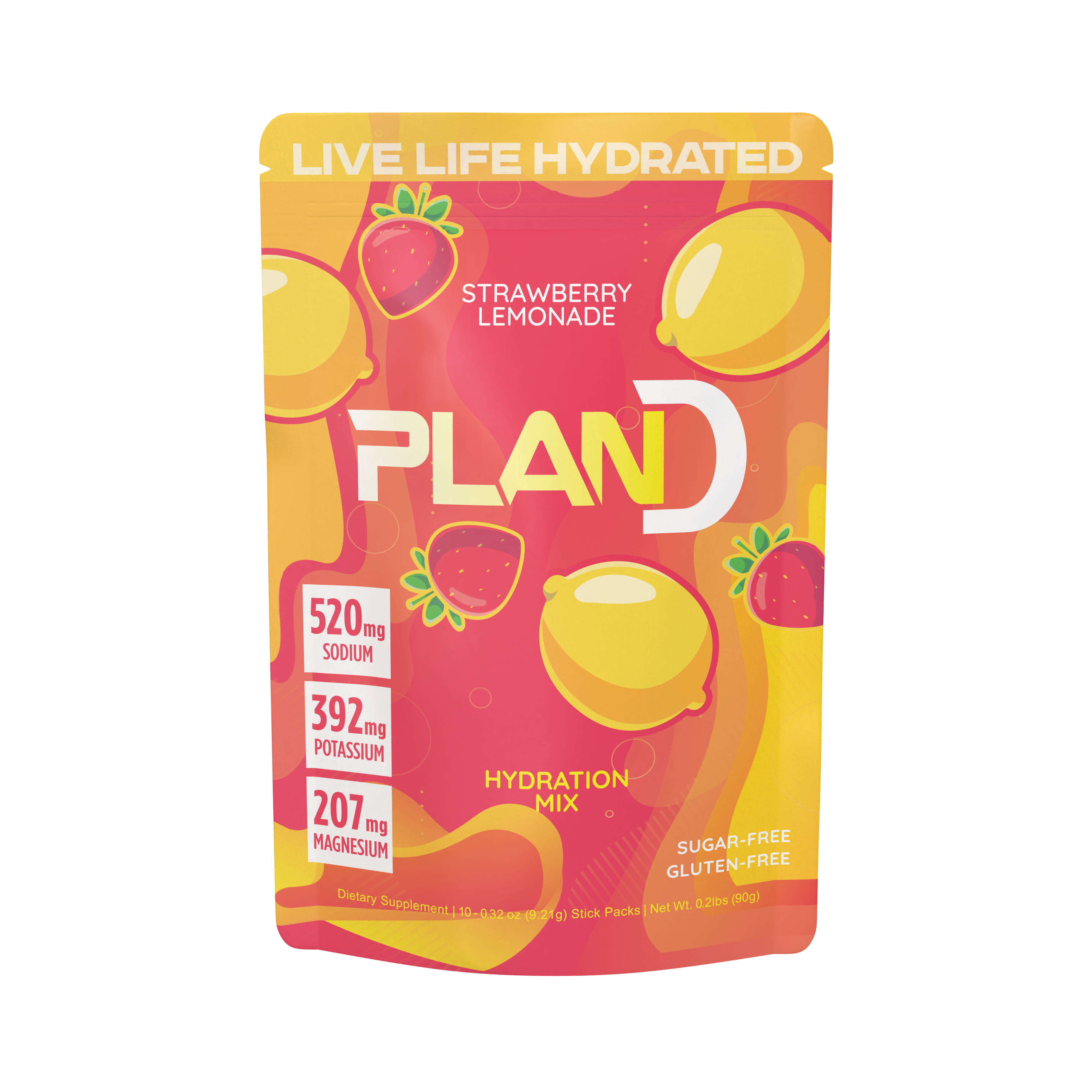 Plan D Hydration Drink – wholesale Sports/energy drink – Strawberry Lemonade All Natural Rehydration1