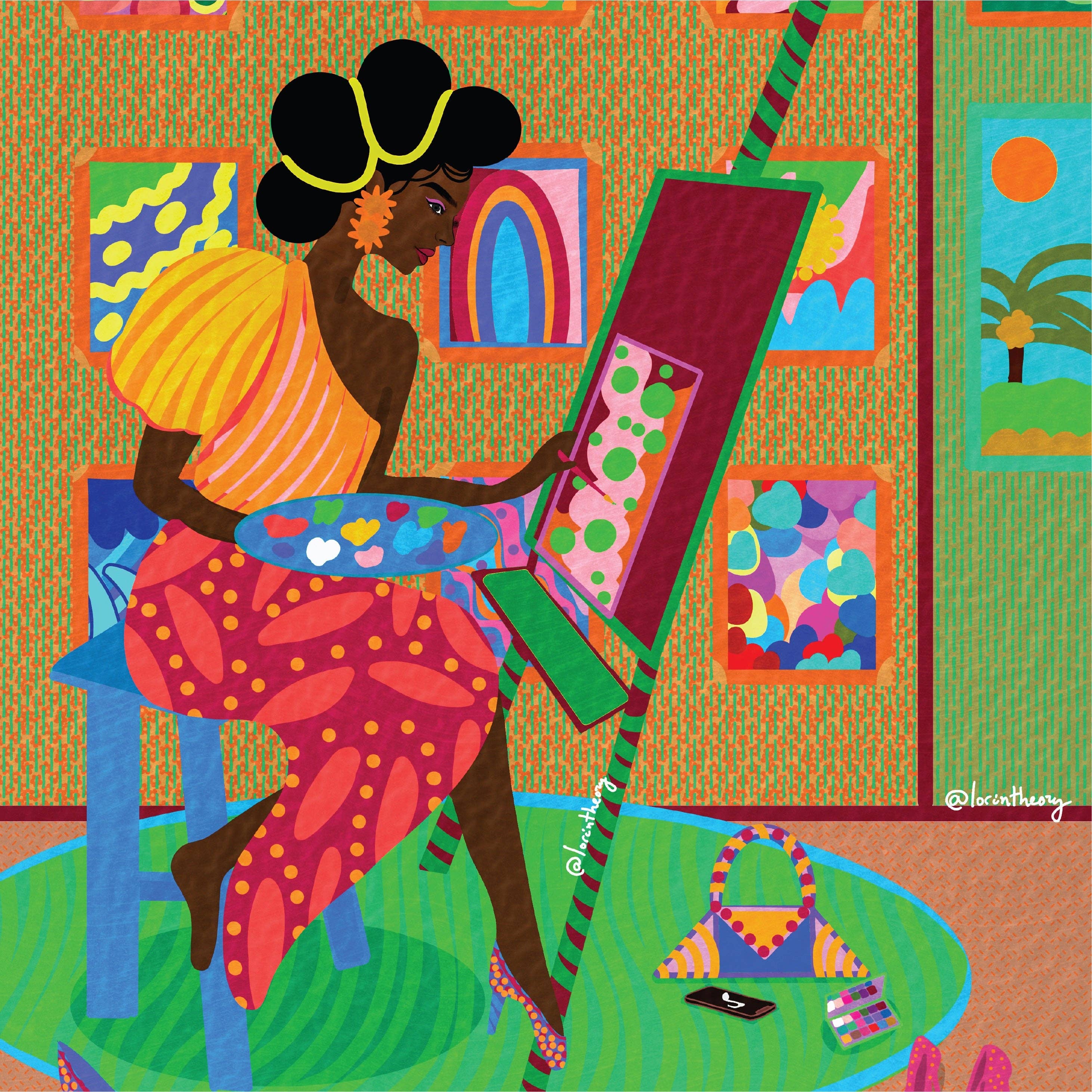 RVL Wellness Co. - Wholesale Puzzle - Adult - The Painter | 500 Piece Puzzle3