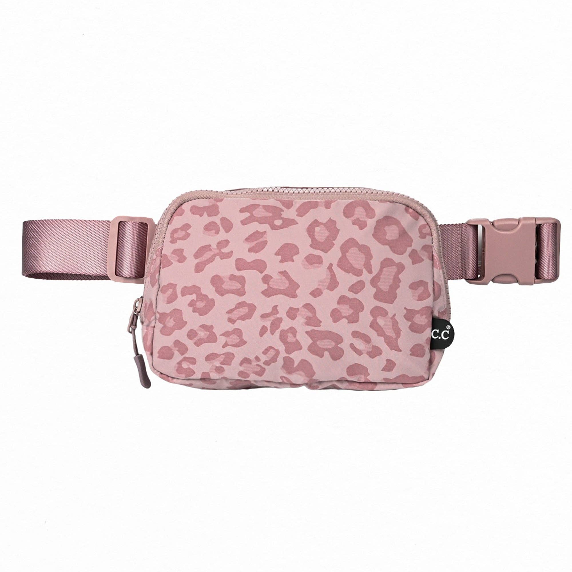 Truly Contagious - Wholesale Belt Bag - Women's - CC Brand Leopard Pattern Women's Belt Bag ( BGS4255 )2