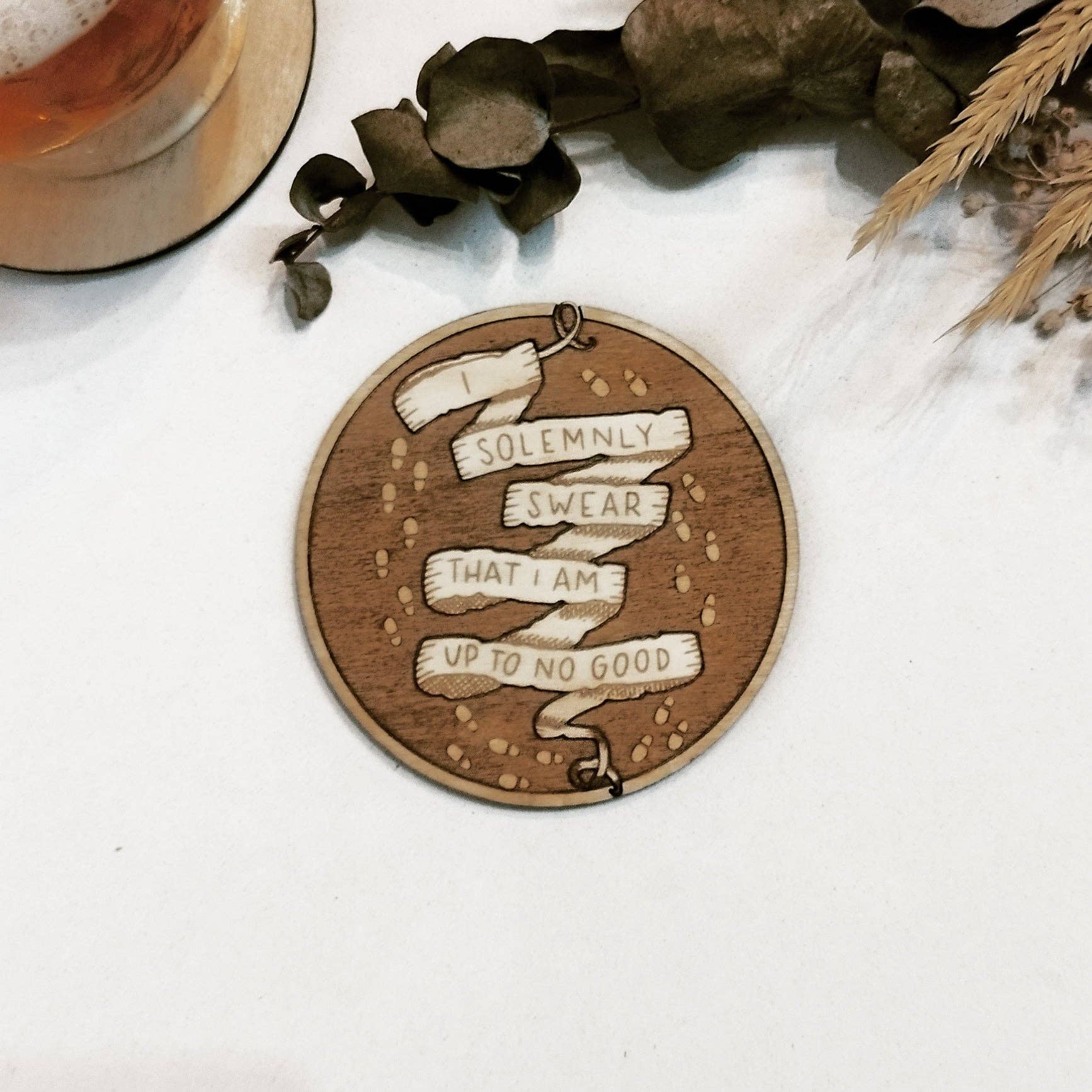 Studio Rima - Wholesale Coasters - Set of 6 Harry Potter Wooden Coasters - Unique Gift - Wizard4