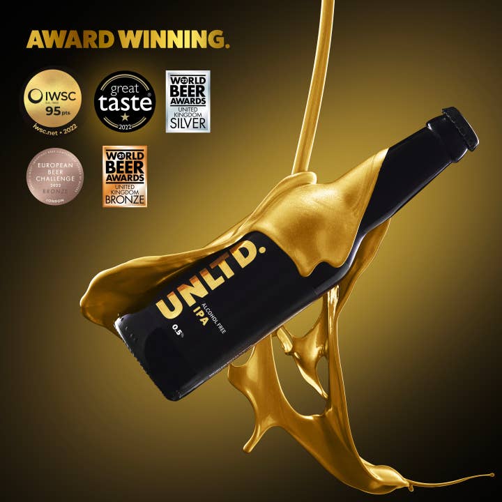 UNLTD. - Wholesale Non-Alcoholic Beer - UNLTD. IPA - Bottles2