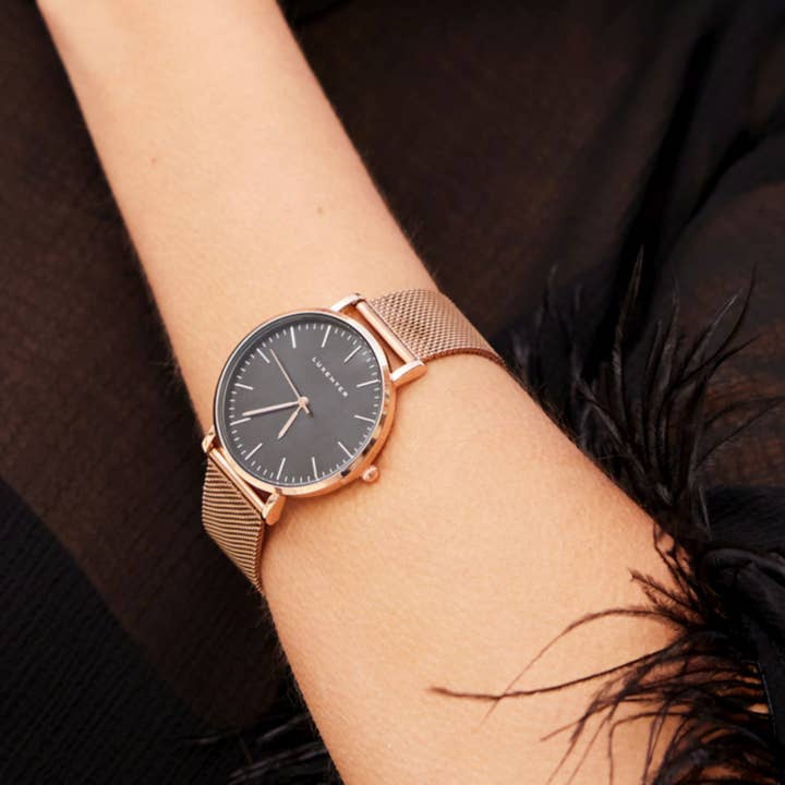 Luxenter - Vente Montre – femme - Montre Luxenter Didia finition en or rose 18 carats