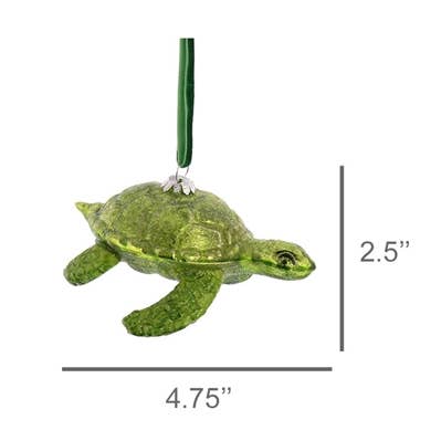 HomArt - Wholesale Ornament - Sea Turtle Ornament, Glass