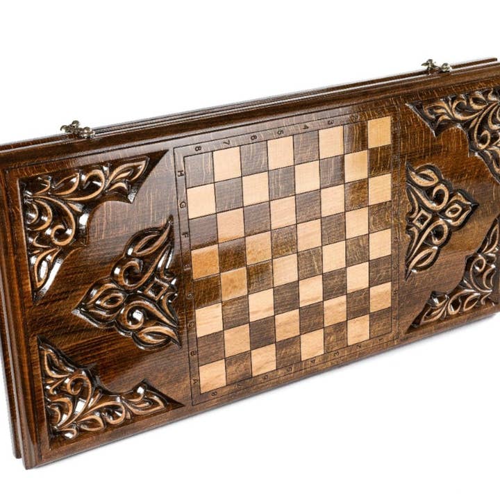 Hrachya Ohanyan - Wholesale Board Game - Backgammon rocoсo classic 24" x 24" x 2"4