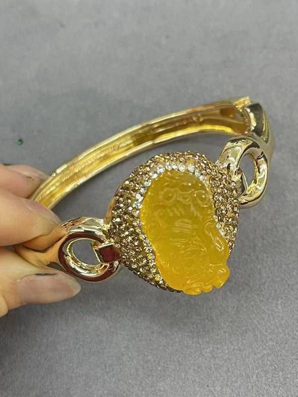 Handgemaakte Brave Broops Agaat Armband B4141 voor wholesale door Ole