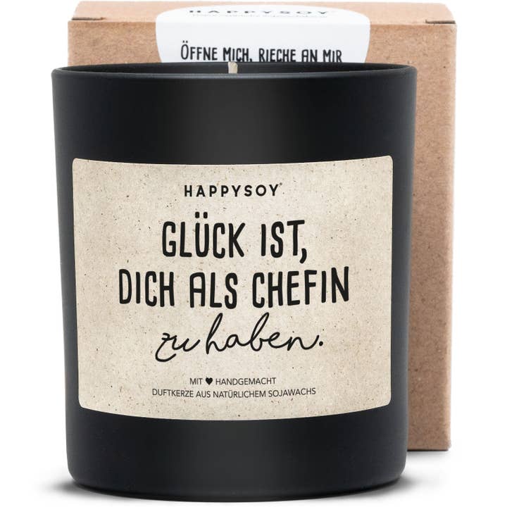 Vela perfumada | Es una suerte tenerte como jefe para venta al por mayor de Happysoy