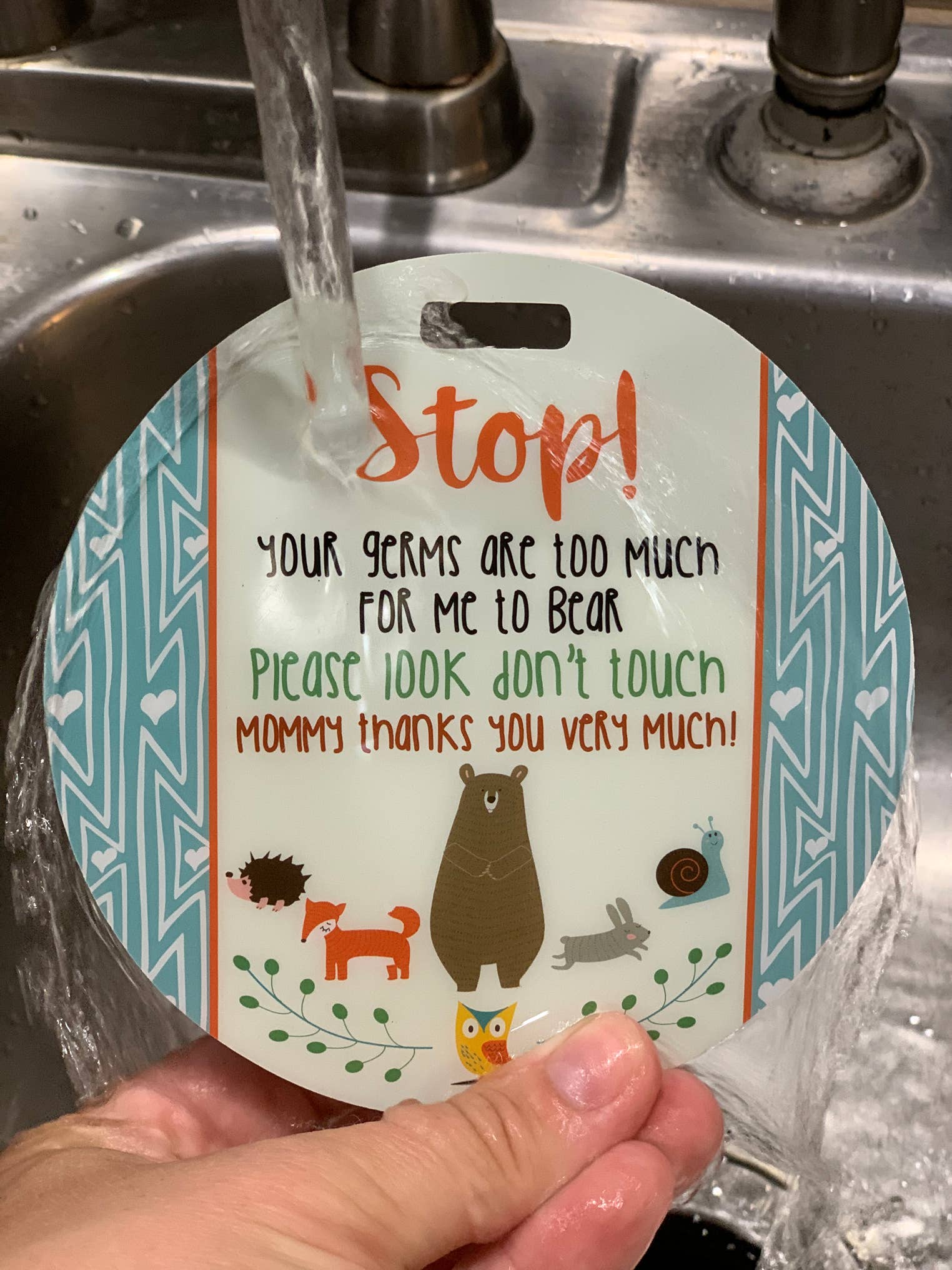 Three Little Tots – wholesale Car seat cover – Kids & baby – Woodlands No Touching Baby Car Seat and StrollerTag10