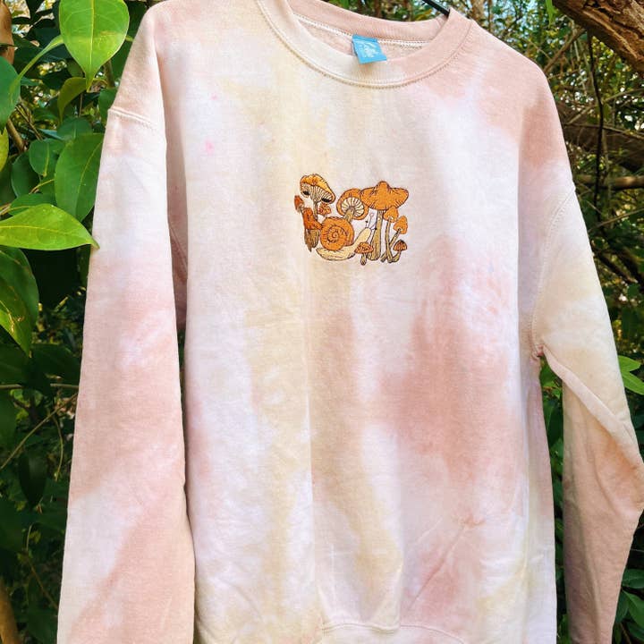 Medium snigel marmor färgad Crewneck för wholesale av LeBeau Denim Co.