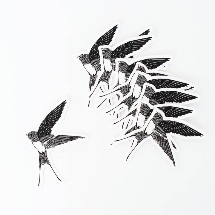 Adhesivo vinilo Swallow 1 para venta al por mayor de Bird Mafia