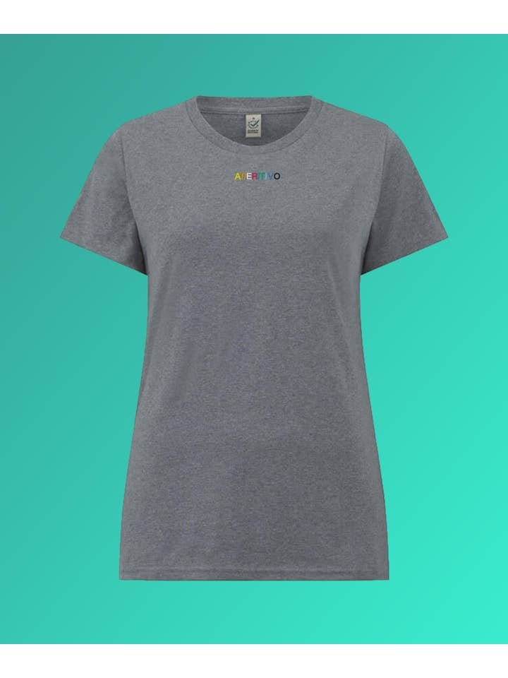 Fashion Drinks – Großhandel T-Shirt – Damen – Aperitivo | Besticktes Frauen Bio Baumwoll T-Shirt6