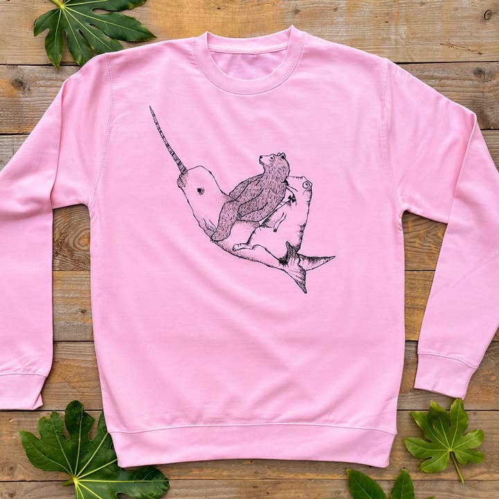 Narwhal Jumper for wholesale by Don't Feed The Bears