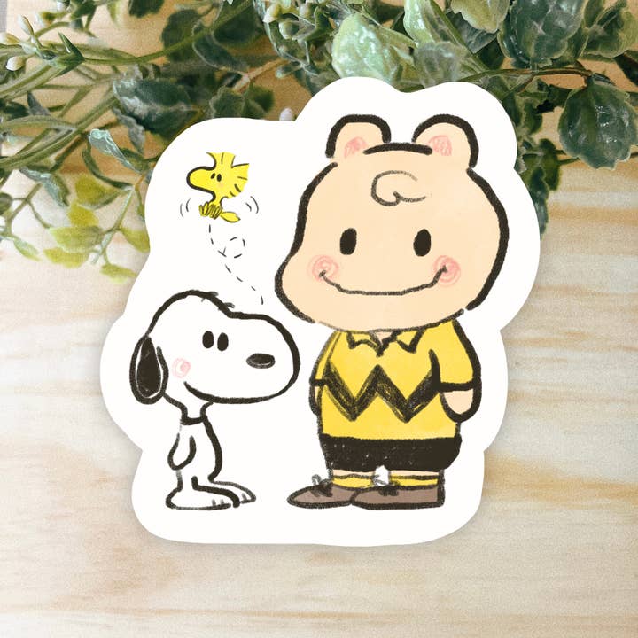 Hammy Brown Vinyl-Aufkleber • Spülmaschinenfest für den Großhandel von Seenee Scribbles