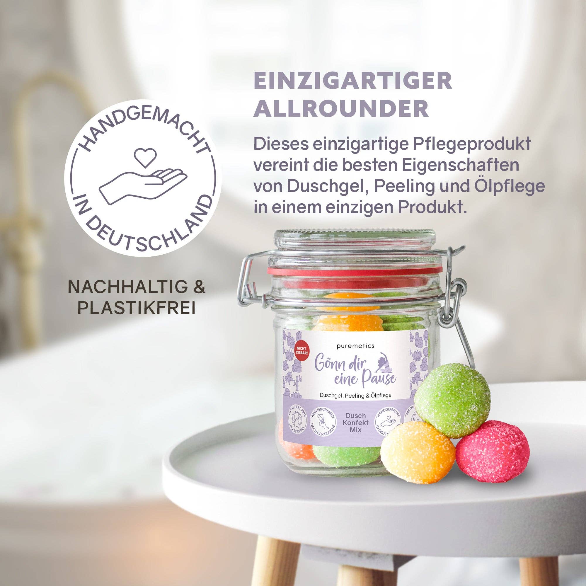 puremetics GmbH - Wholesale Body Wash/Shower Gel - 3-in-1 Shower Confection 'Take a Break'1