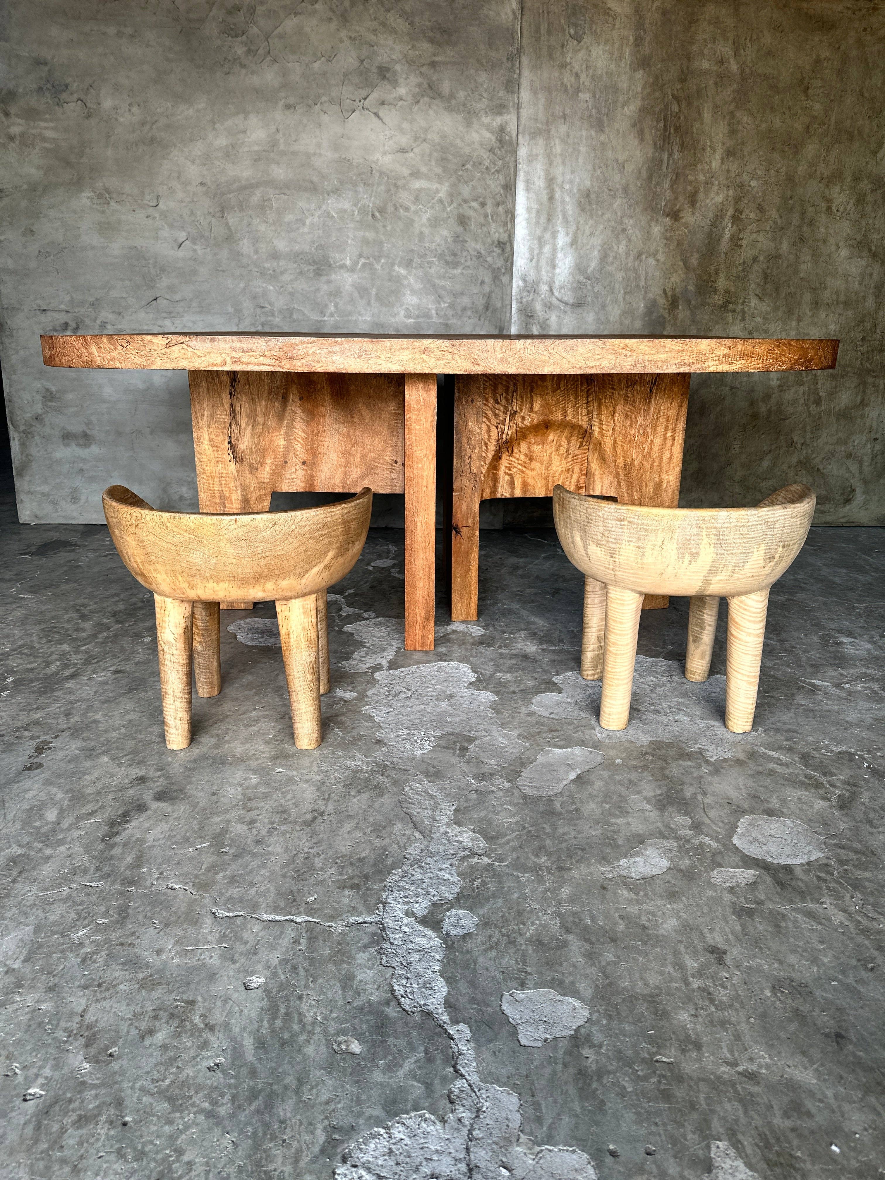 Office Objets - Wholesale Coffee Table - Massive mango wood table 2m10x1m34