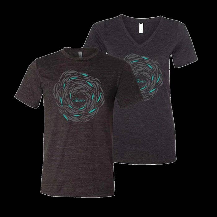 Tee Shirt-Against The Current-The Chosen-Black Heather-Small for wholesale by Anchor Distributors
