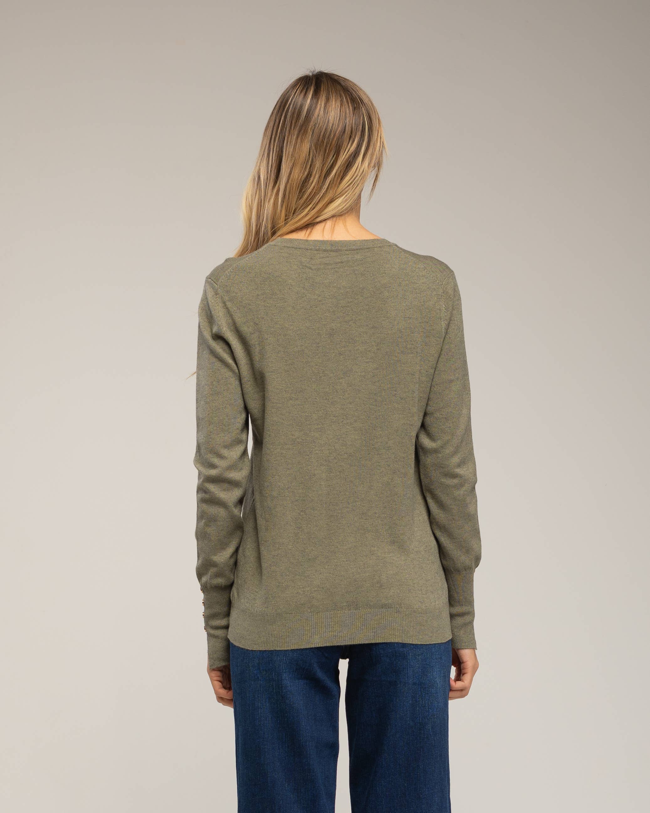 Tantra - Wholesale Knit Sweater - Women's - Fine knit sweater with wool, round neck9