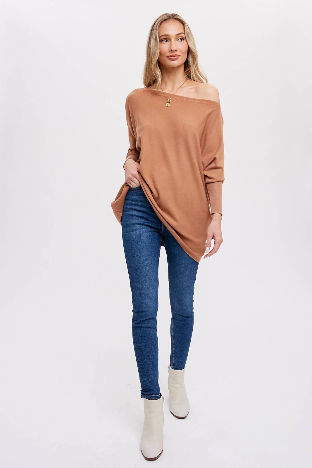 Bluivy - Wholesale Tunic - Women's - FLOWY BOATNECK DOLMAN TUNIC - ST. PATRICK'S DAY47