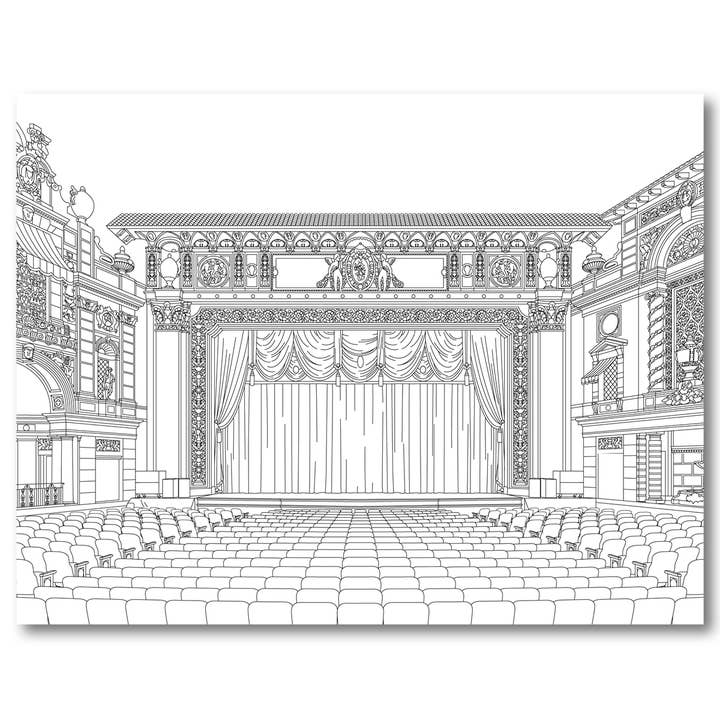 Color Our Town - Vente Livre de coloriage – adulte - Livre de coloriage couleur La Nouvelle-Orléans7