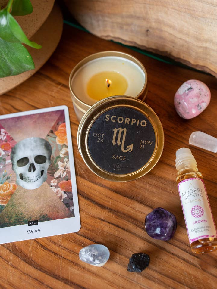 Vela Escorpio para venta al por mayor de Modern Mystic Shop