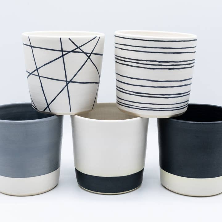 The Low Tumbler for wholesale by Lindsey La Valle Art + Clay