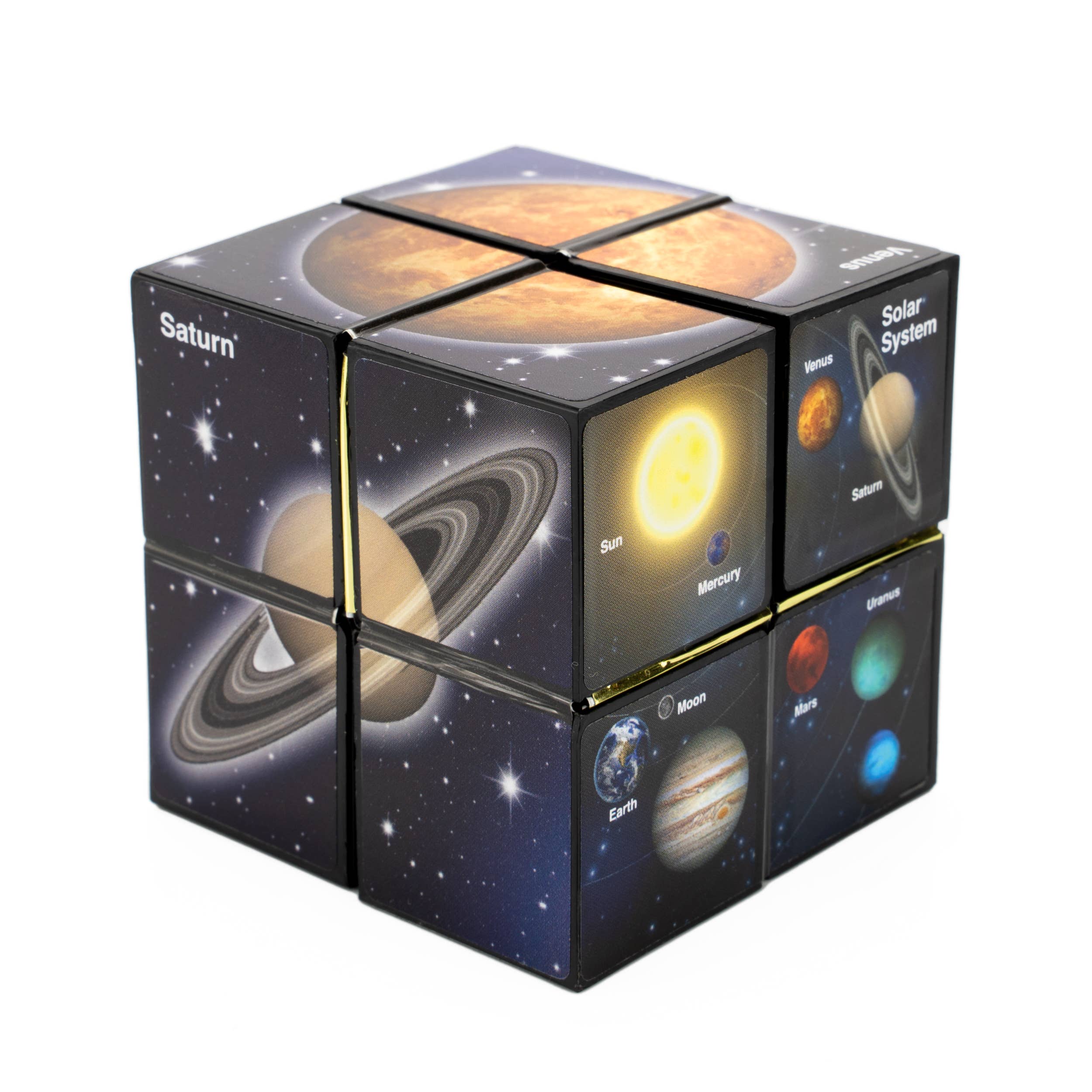 California Creations - Vente Puzzle – enfant - StarCube Cosmos - Puzzle géométrique transformable sur le thème de l'espace14
