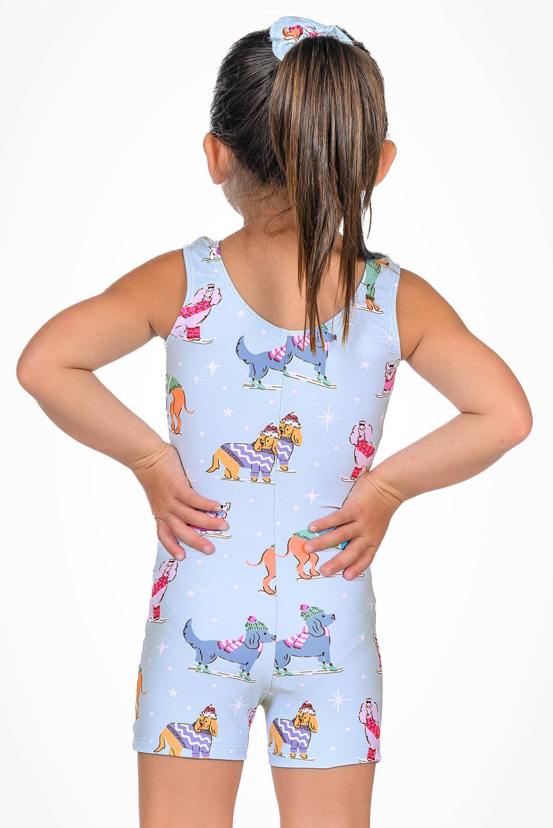 Destira – wholesale Leotard – Child – Snow Paws Unitard2