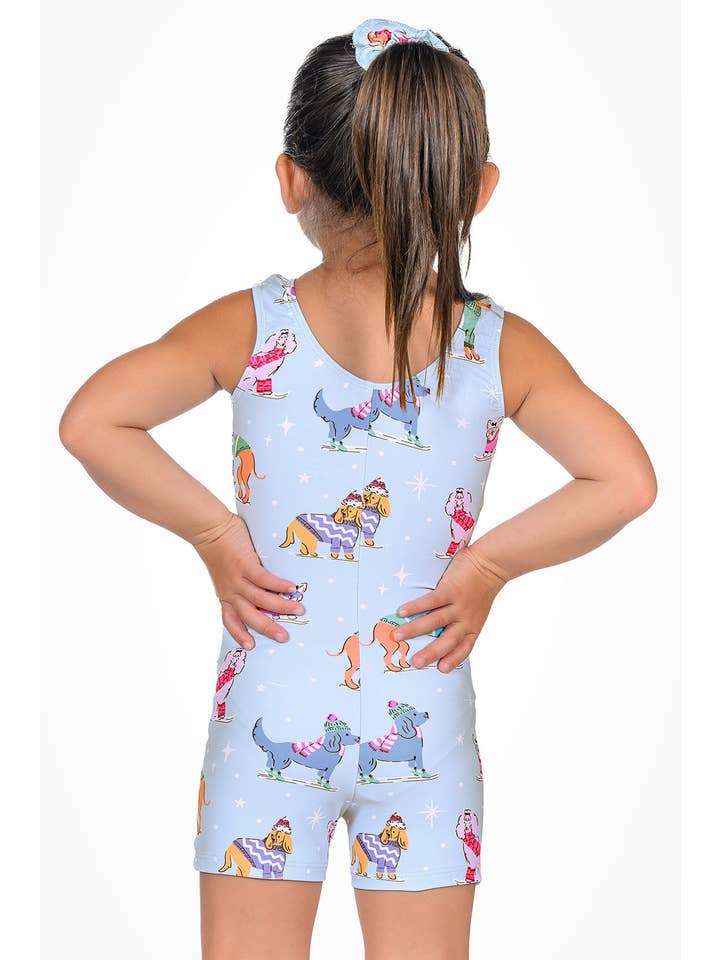Destira – wholesale Leotard – Child – Snow Paws Unitard2