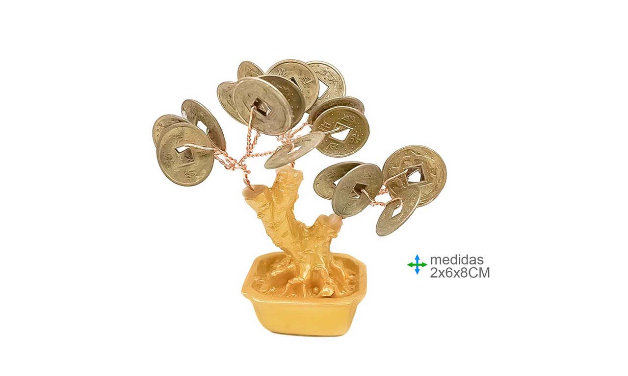 Esoterica Arte - Wholesale Decorative Tabletop Object - Tree Of Abundance Resin 2x6x8cm0