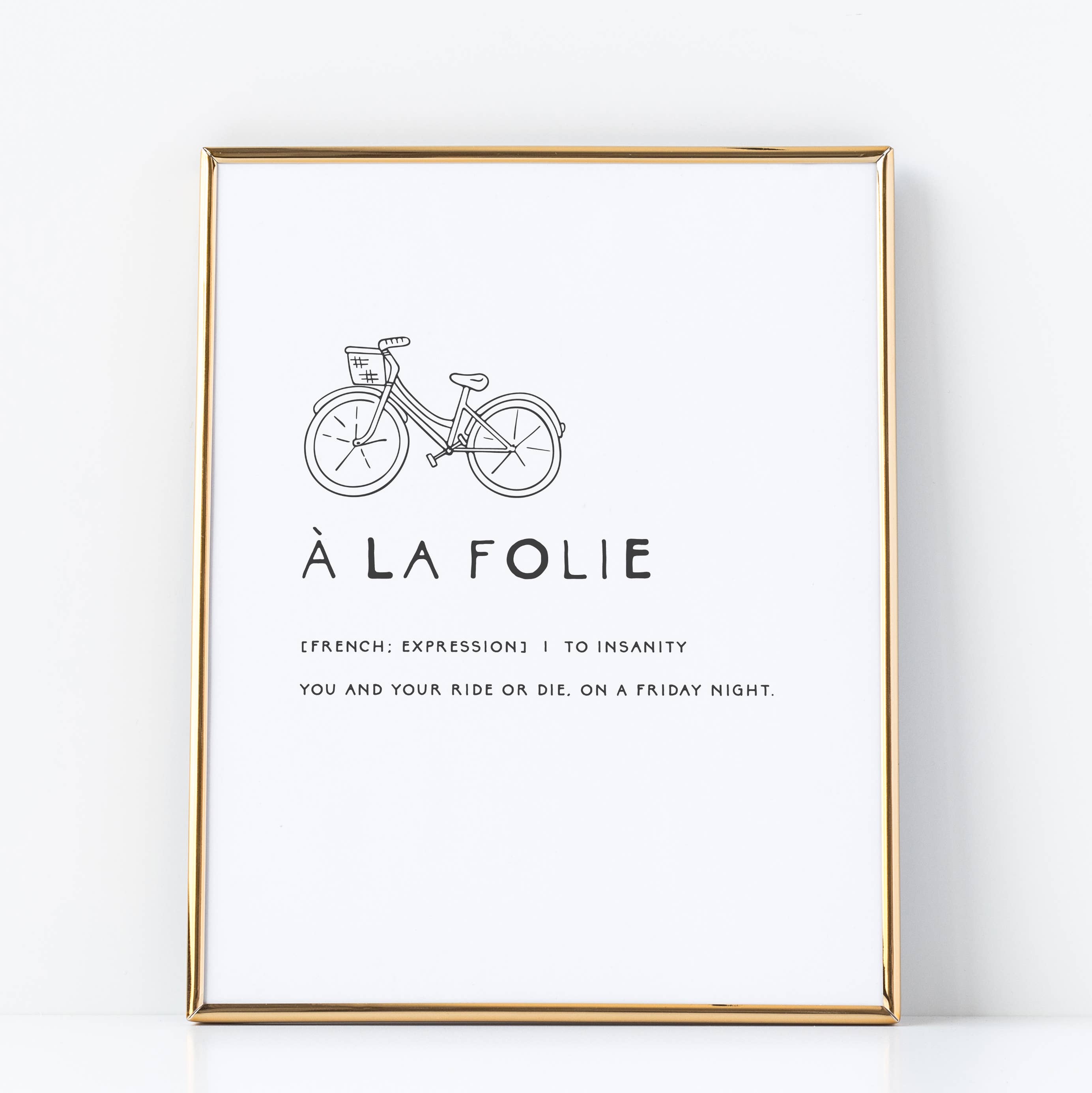 LILOU - Wholesale Art Print - A La Folie | Art Print0