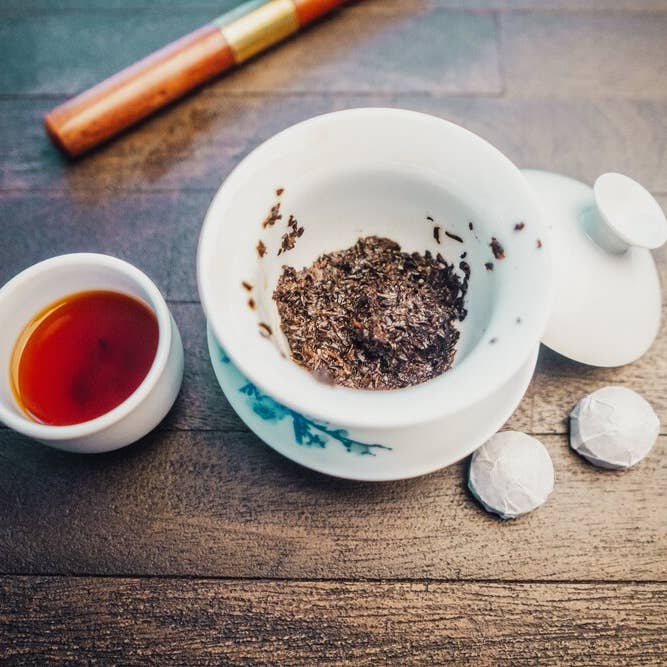 Western Immortal - Wholesale Loose Tea - Organic Tuo cha5