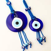 Stor Blå Evil Eye Väggbonad för wholesale av Evileyefavor