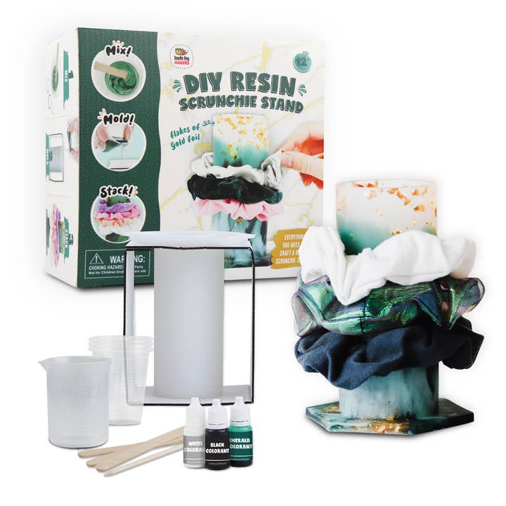 Resin Kit (Scrunchie Stand) - Holiday stock up special for wholesale by Doodle Hog