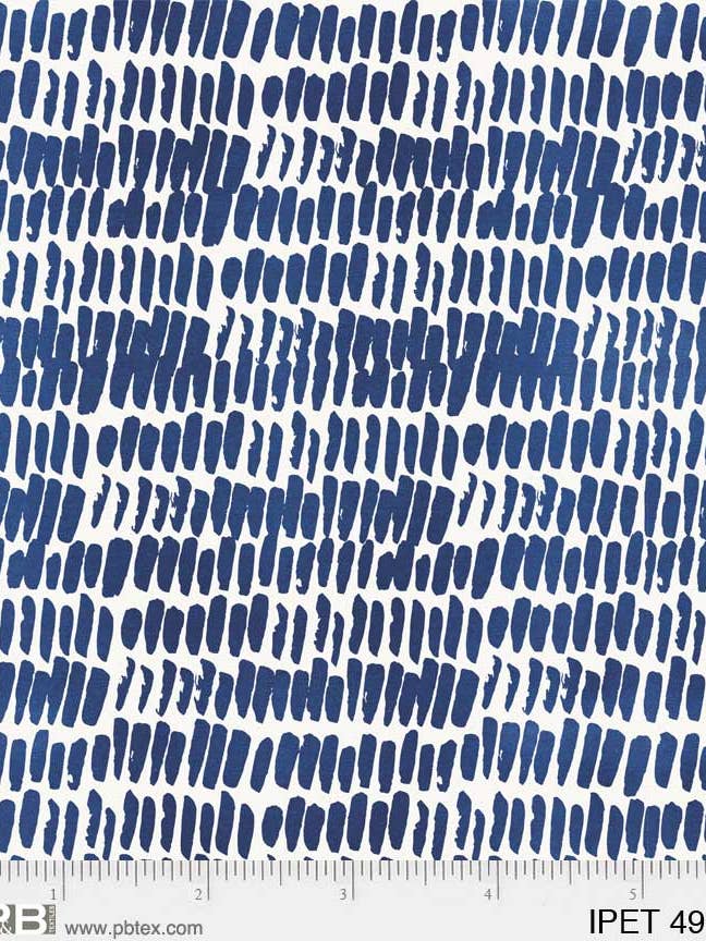 Pétalas Indigo 4981 N por atacado de P&B TEXTILES