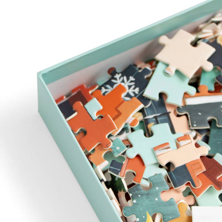 1canoe2 | One Canoe Two Paper Co. - Wholesale Puzzle - Adult - Christmas in the City - 500 Piece Jigsaw Puzzle1