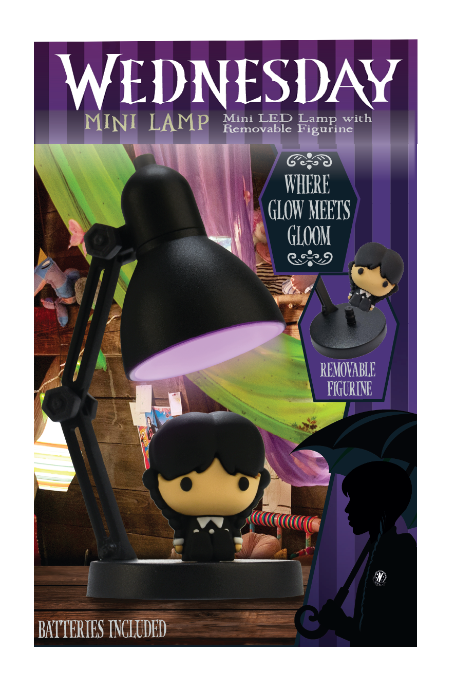 Mad Monkey GmbH – Großhandel Figurenlampen – Wednesday - Mini LED Lampe inkl. Sammelfigur2