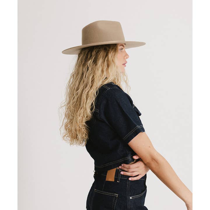 Gigi Pip – Fedora - Mulher por atacado – Emery Teardrop Fedora18