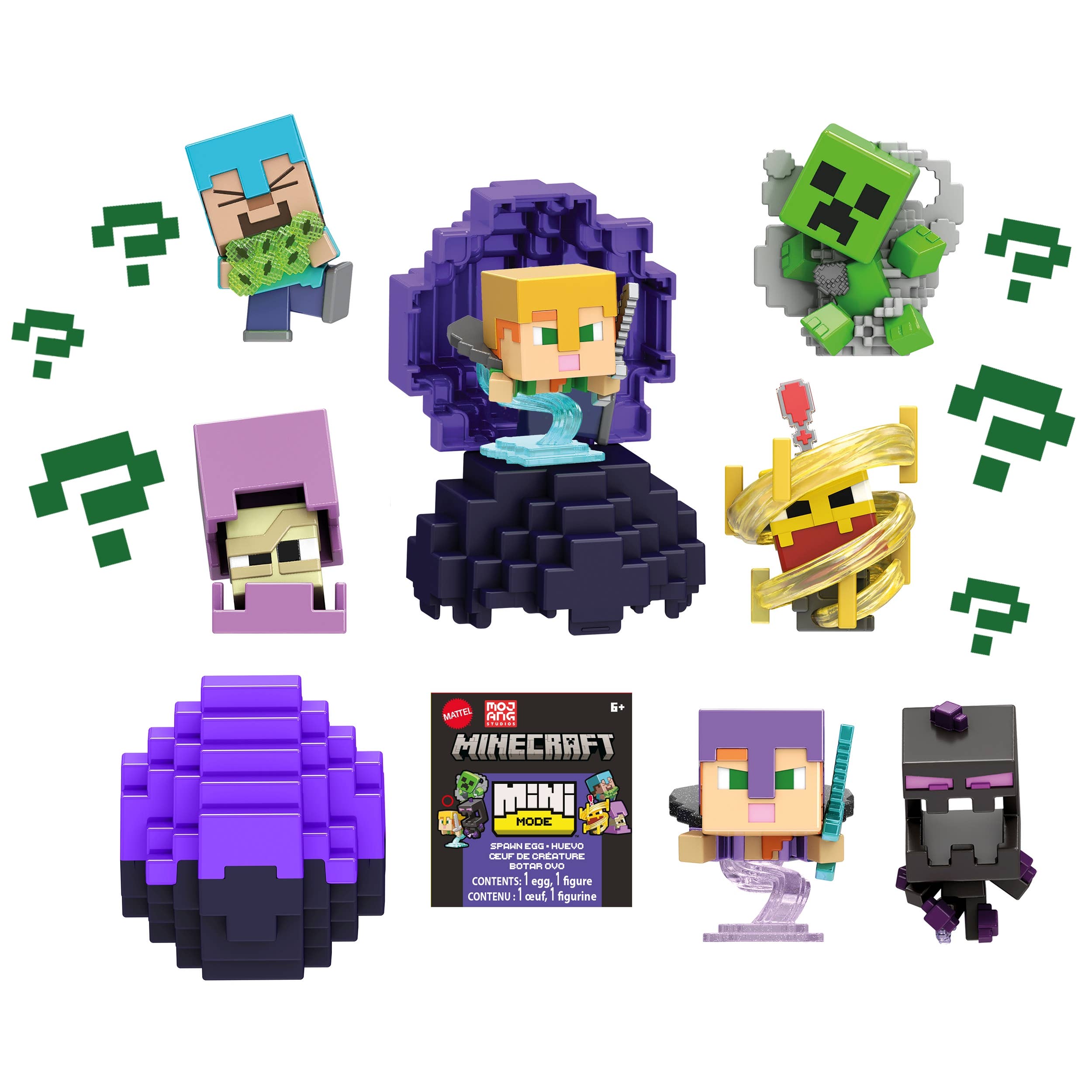 Variety Distributors - Wholesale Toy Set - Kids - Minecraft Mini Mode Spawn Egg0