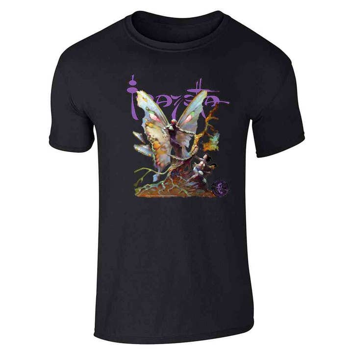 T-shirt unisex Frank Frazetta Mothman Cryptid Fantasy Art per la vendita all'ingrosso da parte di Pop Threads