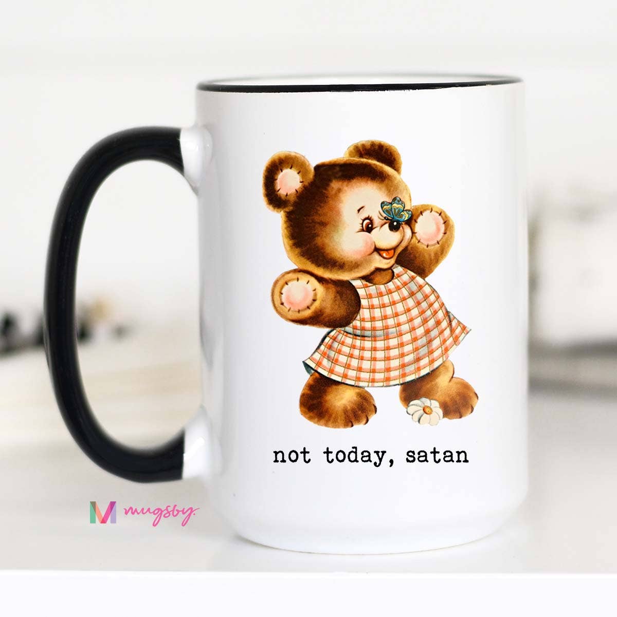 Mugsby - Wholesale Coffee Mug - Not Today Satan Funny Coffee Mug1