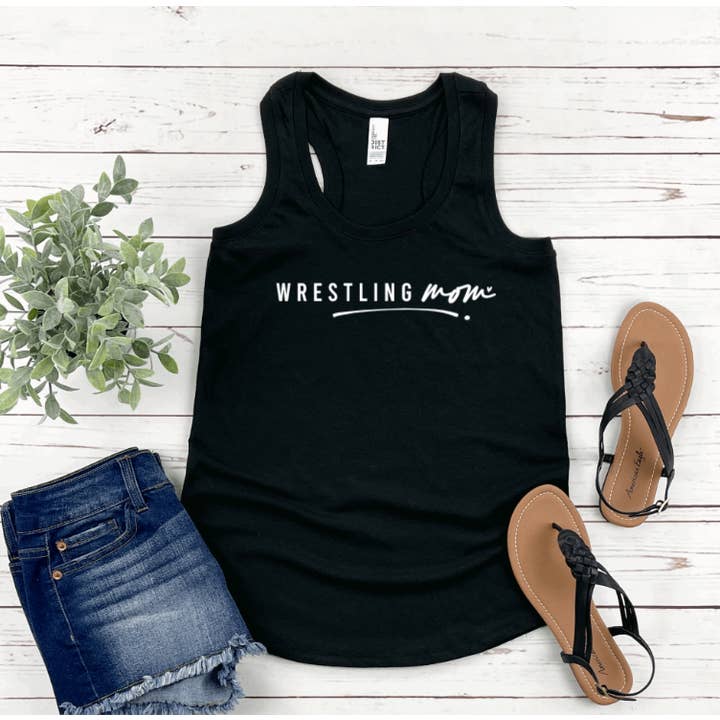 Débardeur de la marque Wrestling Mom District #366 pour la vente par Tron Tron Graphic Wear